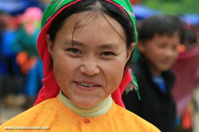 A local woman in Ha Giang