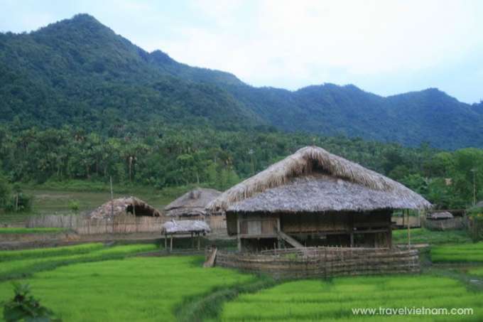 A stilted house in Ha Giang