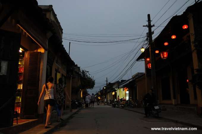 Hoi An Ancient Town in the sunset