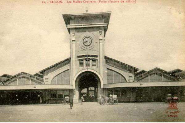 Ben Thanh market in the past