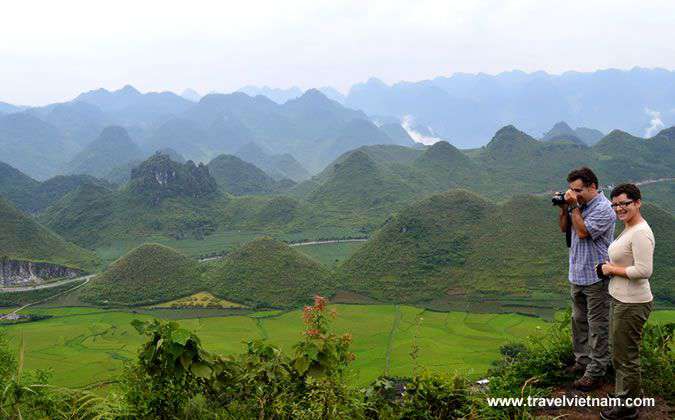 Admire panoramic view of Northern Vietnam