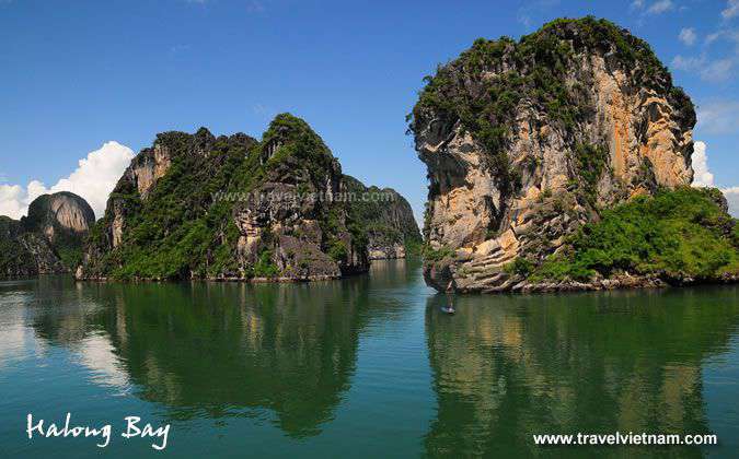 Beauty of North Vietnam on the bay