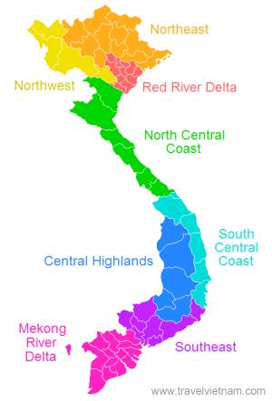 Regions-of-vietnam