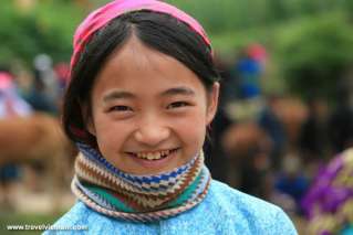 A girl in Ha Giang