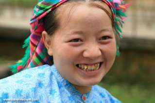 Smiling face in Ha Giang