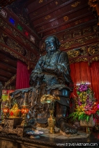 Tran Vu statue at Quan Thanh Temple