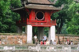 Khue Van Pavilion - a symbol of Hanoi
