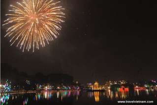 Fireworks on New Year Eve