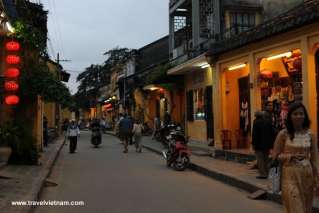 Hoi An Ancient Town in the sunset