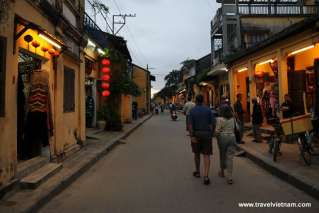 Hoi An Ancient Town in the sunset