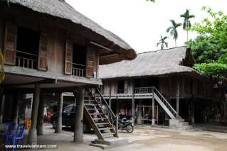 Stilted houses in Mai Chau