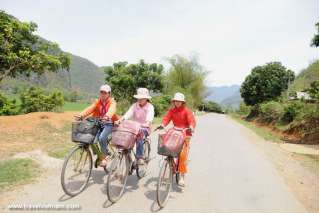 Local children on the way to school