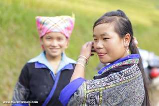 H'Mong girls in Mu Cang Chai