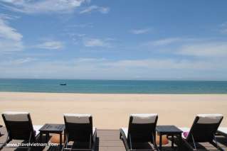 Resort beside Mui Ne beach