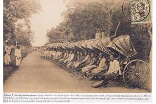 Rickshaw in the Old Saigon