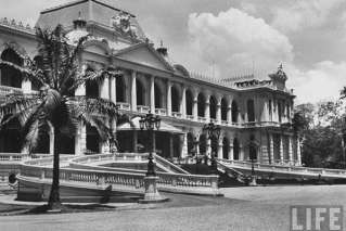 Independence Palace in the old Saigon