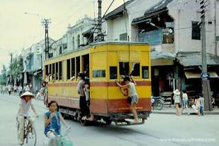 Tramcar in Hanoi