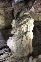 Stalagmites inside Paradise Cave