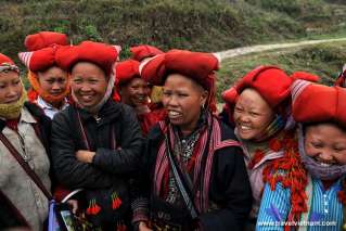 Red Dao people in Sapa