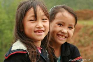 Adorable children with innocent smile