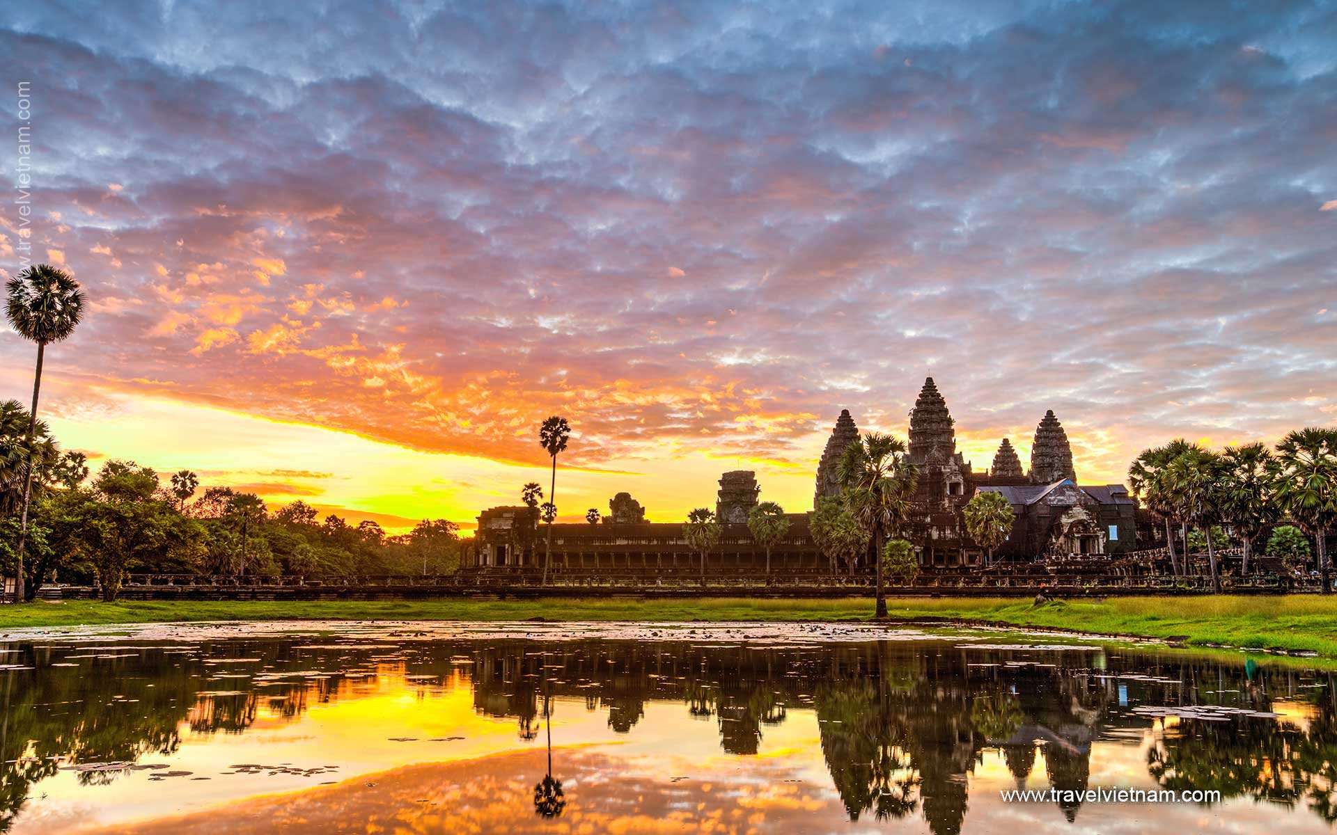 Sunrise over Angkor