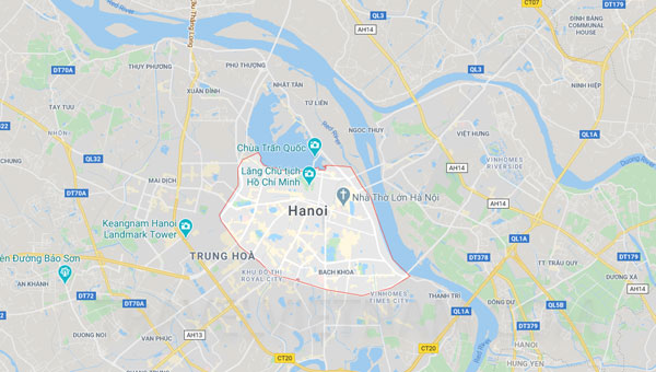 Hanoi Travel Maps