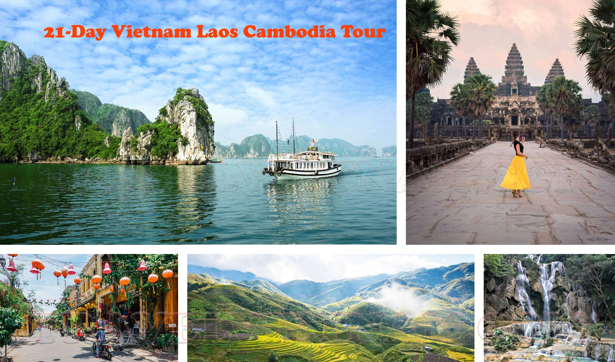 21-Day Vietnam, Laos & Cambodia Adventure Tour
