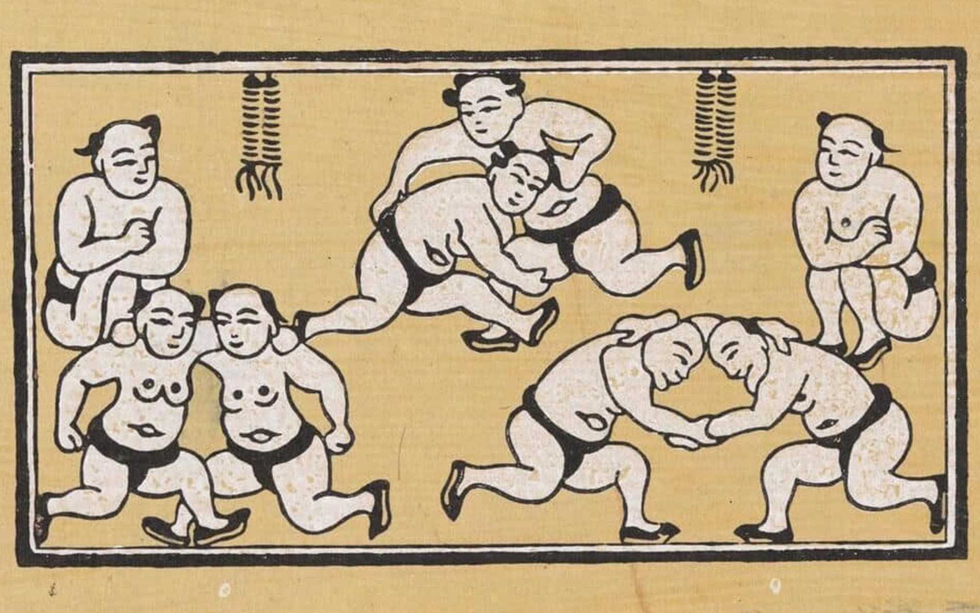 Dong Ho Folk Woodcut Painting 8