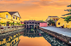 The Hoi An Ancient Town in Vietnam