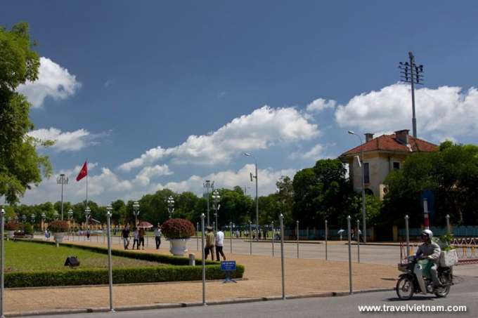 A corner of Ba Dinh Square